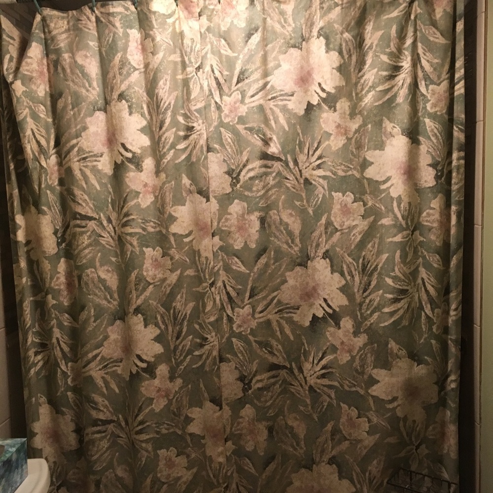 HAND MADE SHOWER CURTAIN FABRIC MACHINE WASHABLE